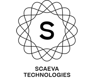 Scaeva Technologies logo on a white background