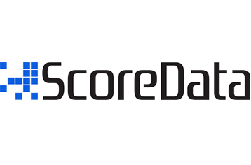 ScoreData logo and illustration on a white background